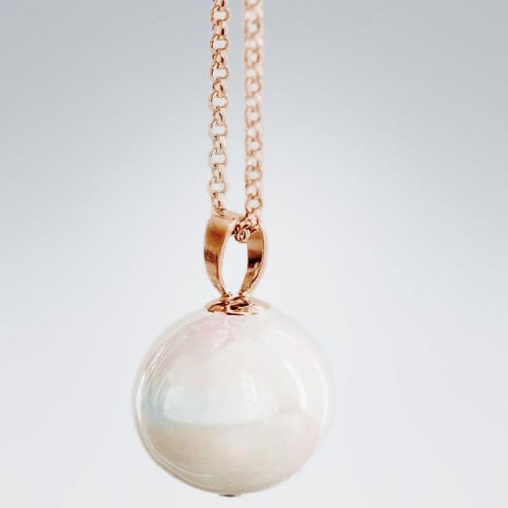 Perle mit Seele 'White Angel"